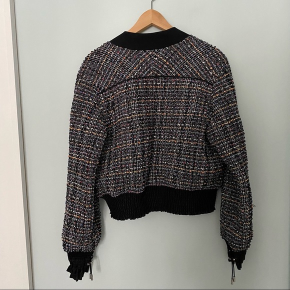 Phillip Lim 3.1 Tweed Bomber Jacket - Picture 2 of 12